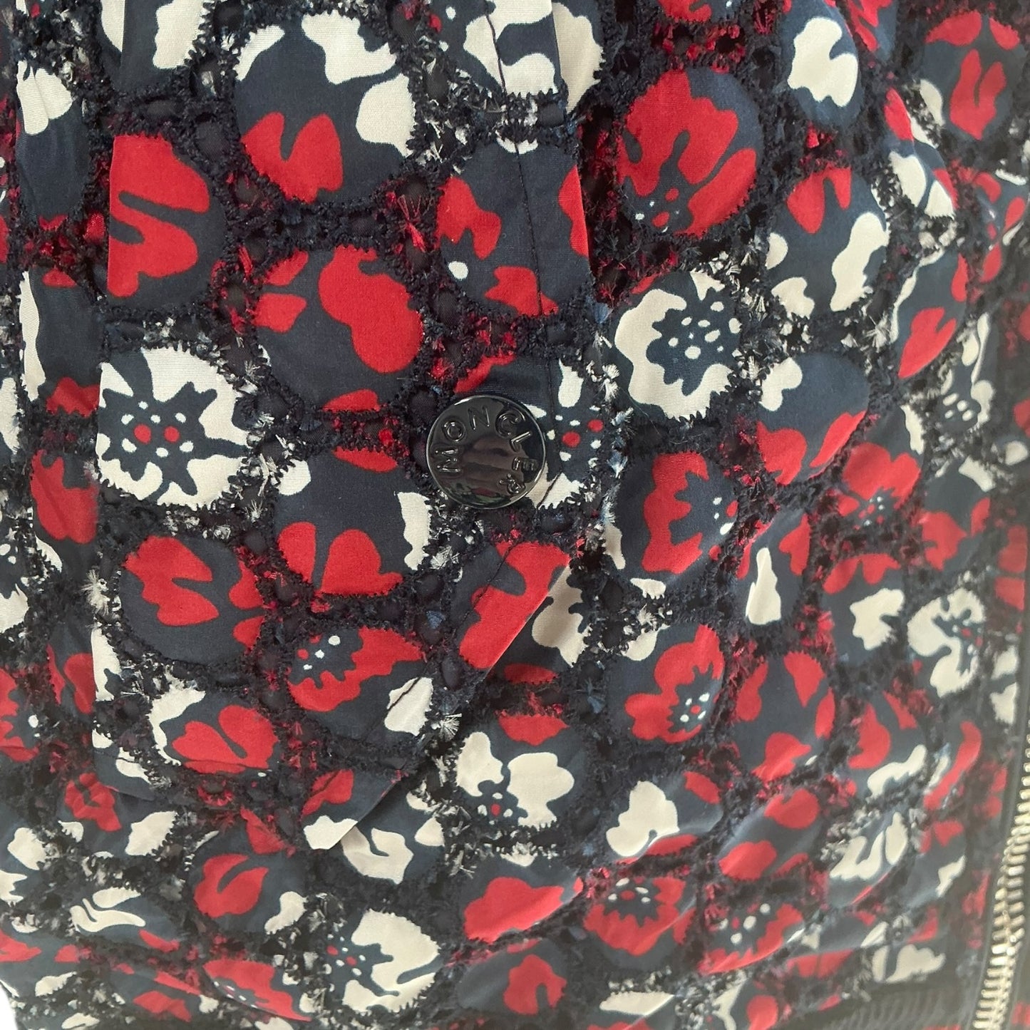 Moncler Women's Floral Print Bomber Jacket