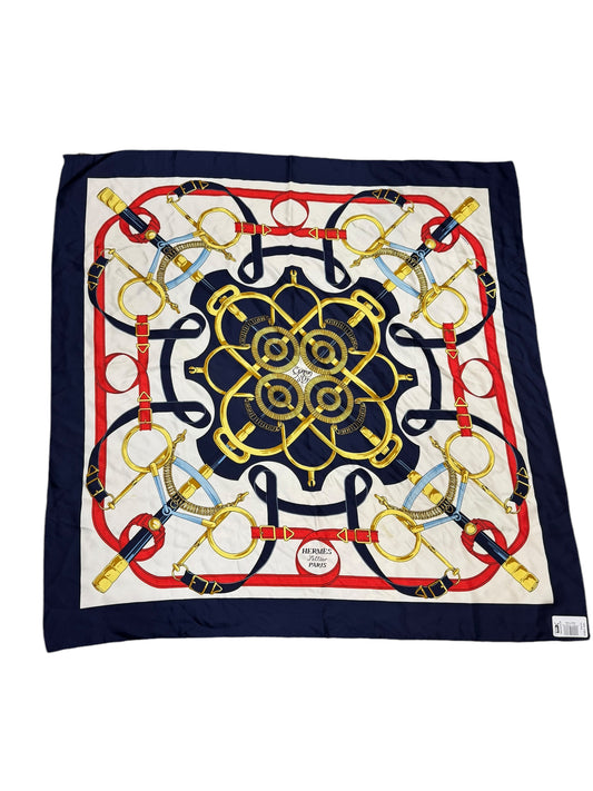 Hermés Eperon d’Or Silk Scarf