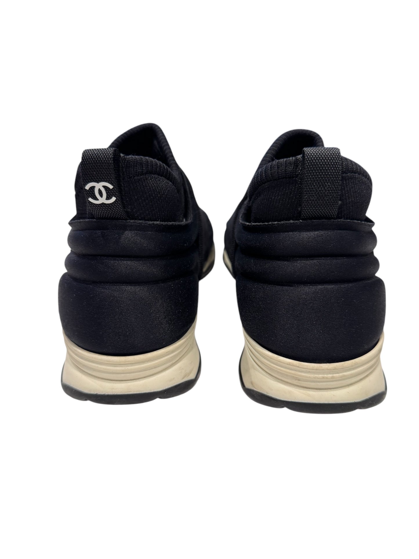 Chanel CC Logo Sock Sneaker