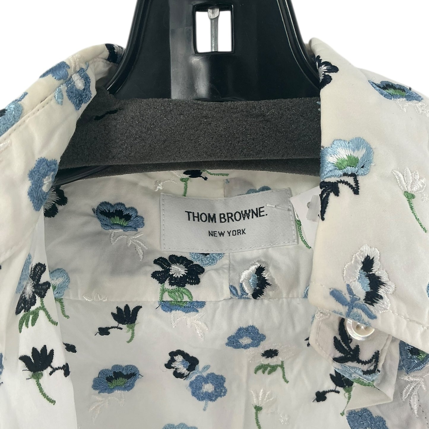 Thom Browne New York Floral Sleeveless Shirt
