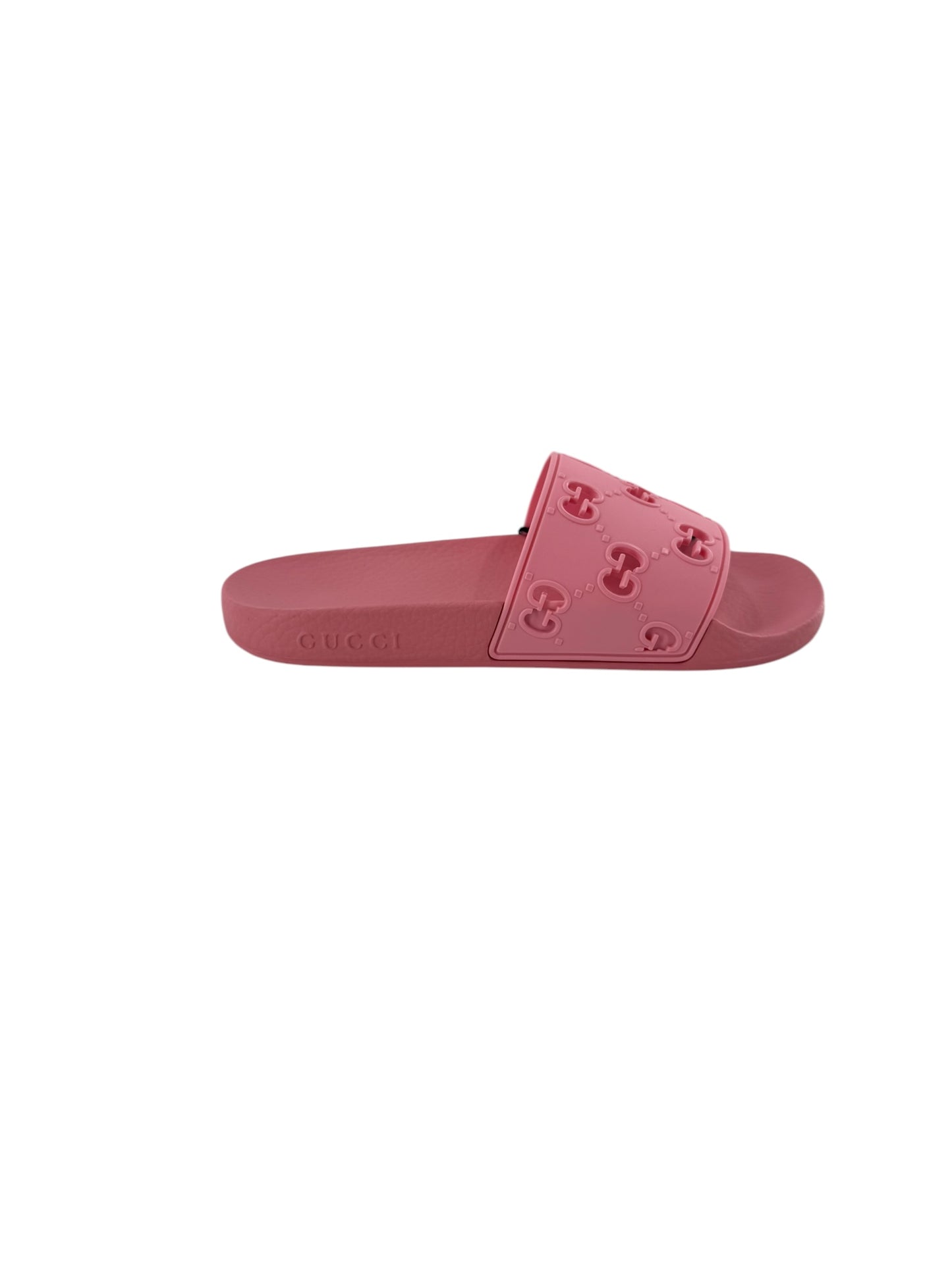 Gucci Monogram GG Rubber Slides