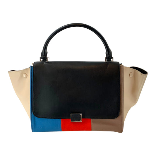Celine Trapeze X Wool 2-Way Handbag