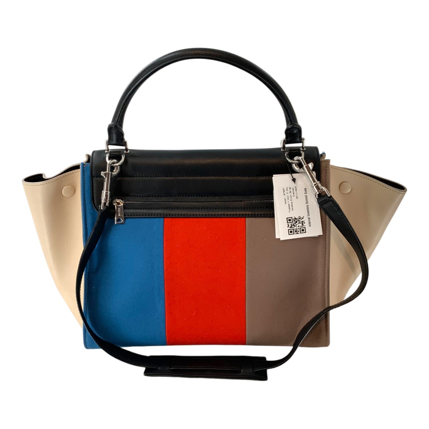 Celine Trapeze X Wool 2-Way Handbag