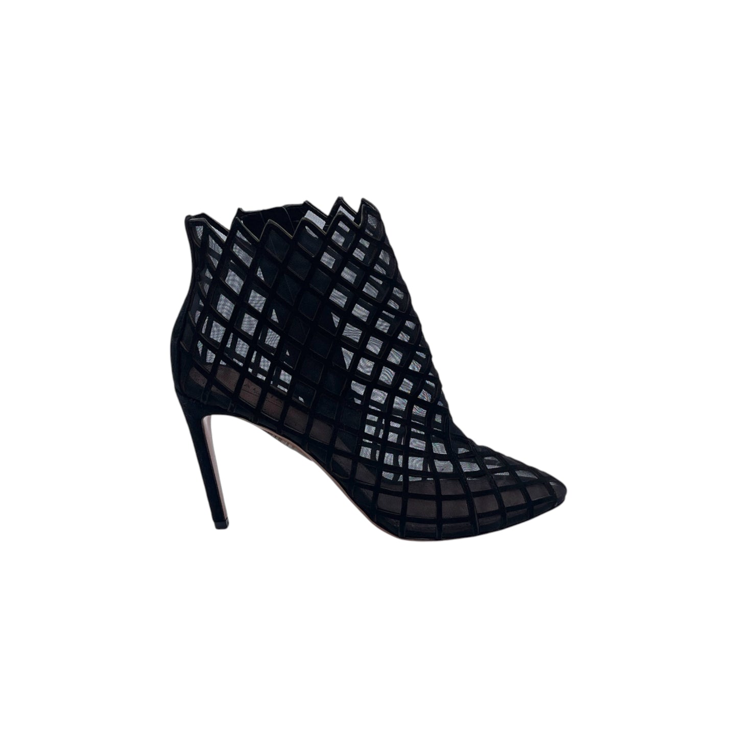 Alaïa Suede Mesh Boots