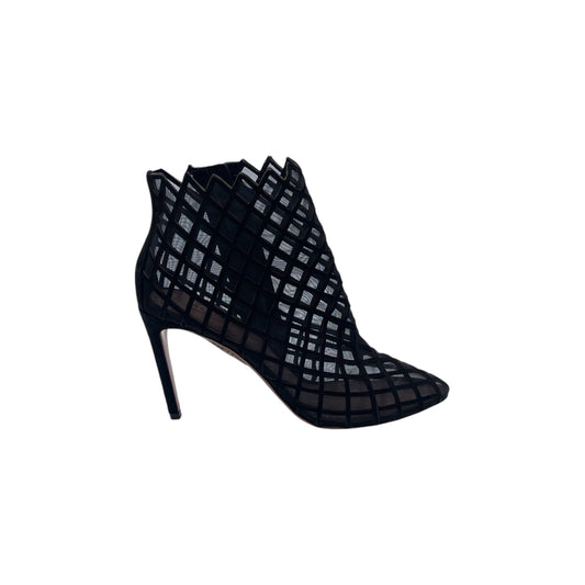 Alaïa Suede Mesh Boots