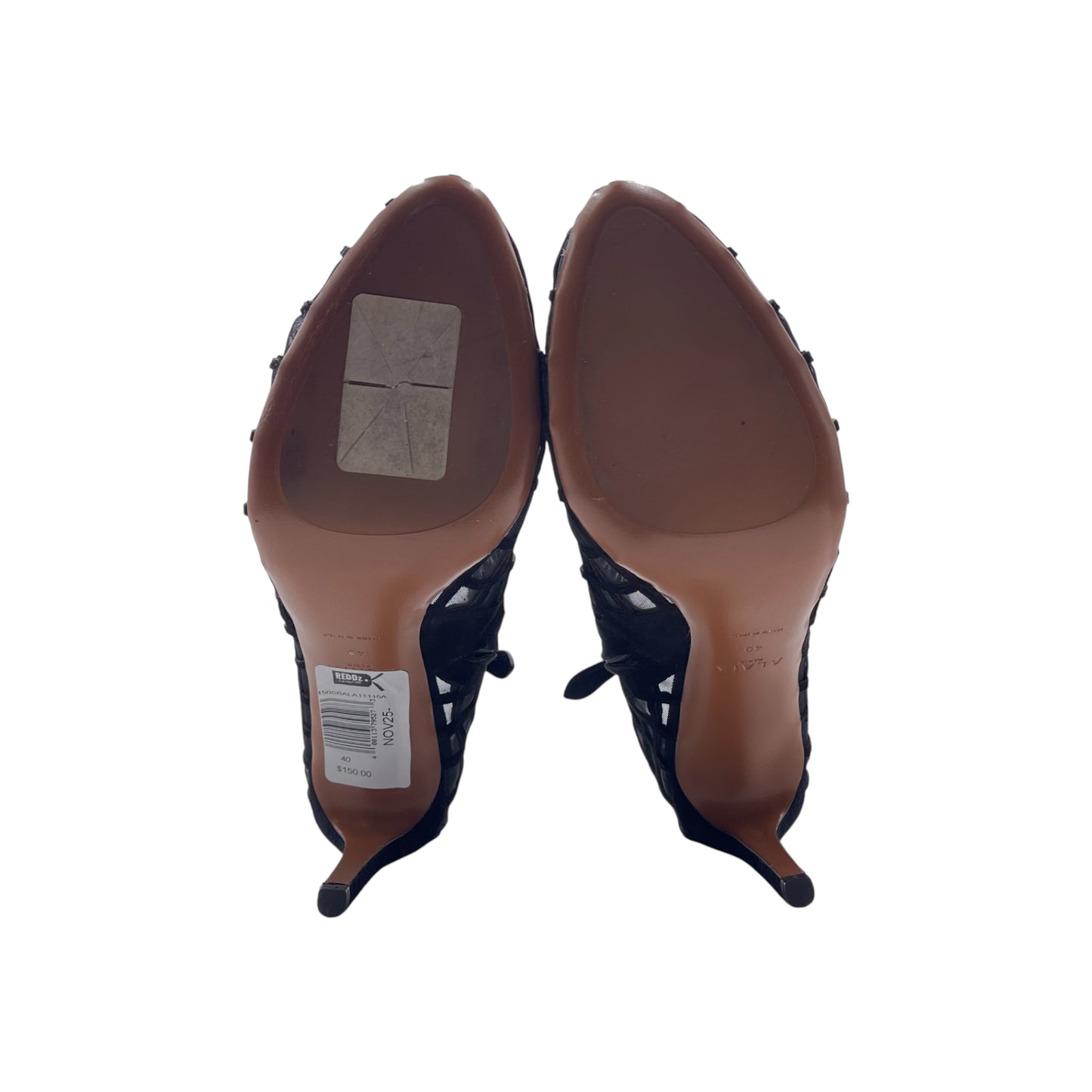 Alaïa Suede Mesh Boots