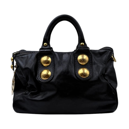 Gucci Babouska Boston Leather Bag