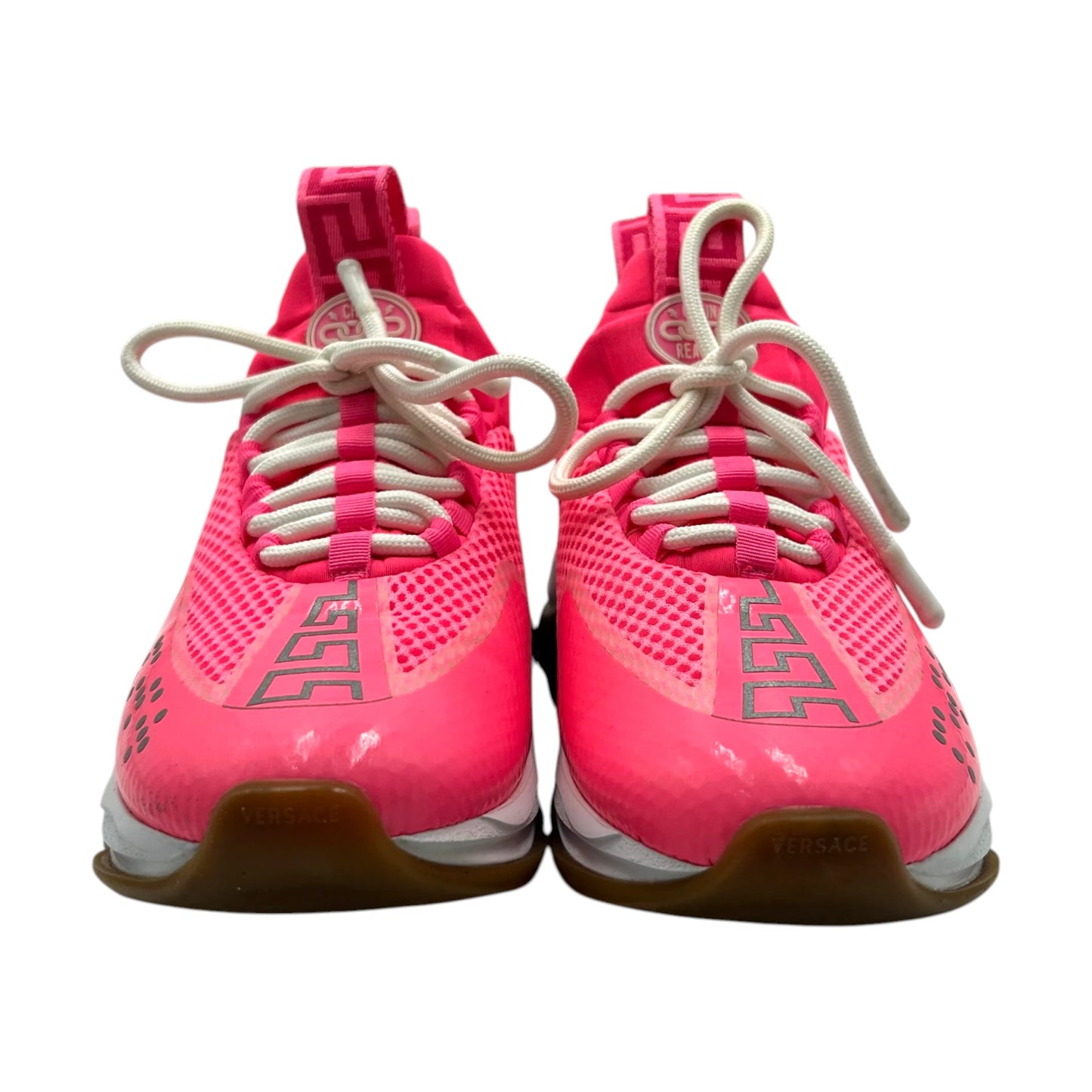 Versace Cross Chainer Mesh Low Top Sneaker