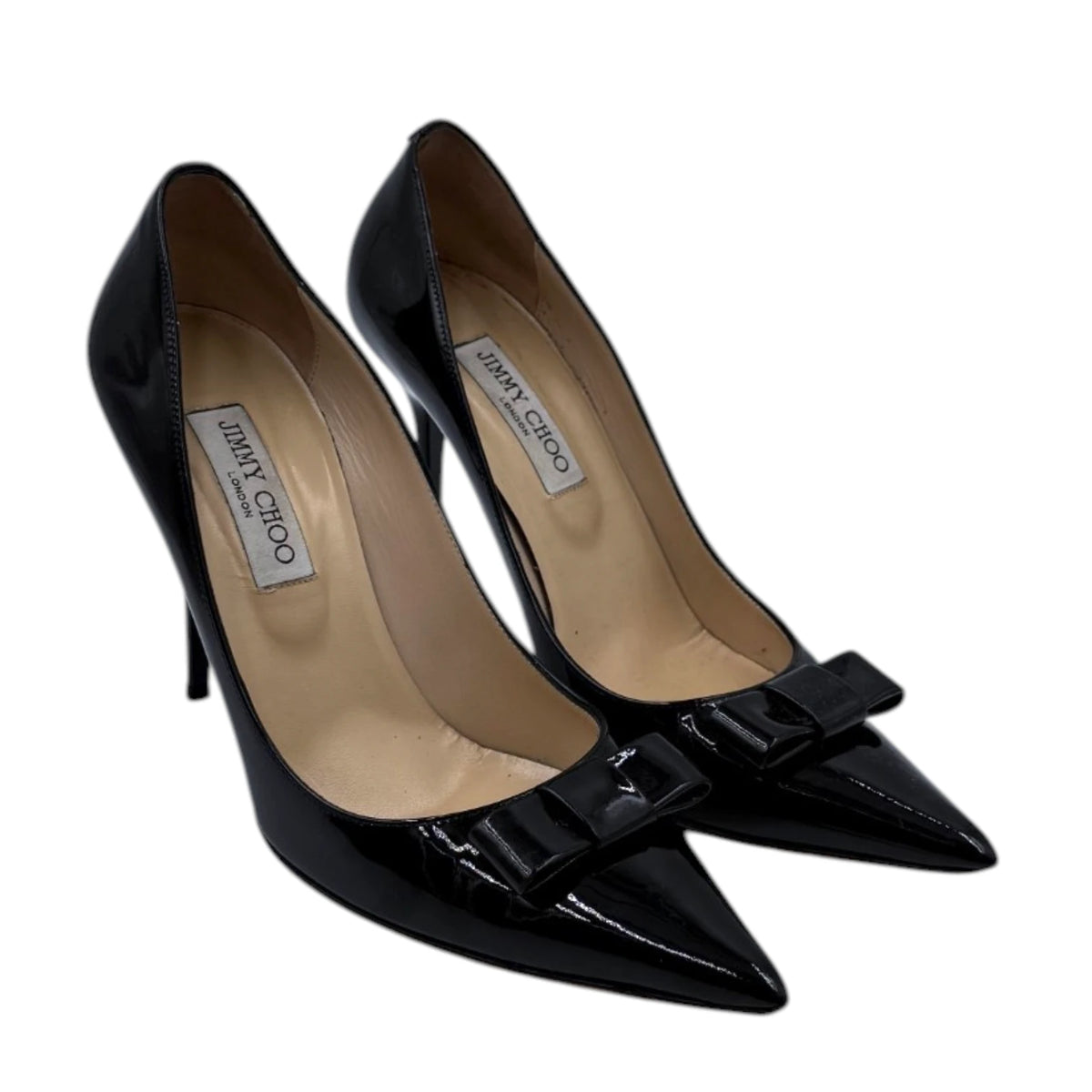 Jimmy Choo Madeeha Black Patent Leather Pumps