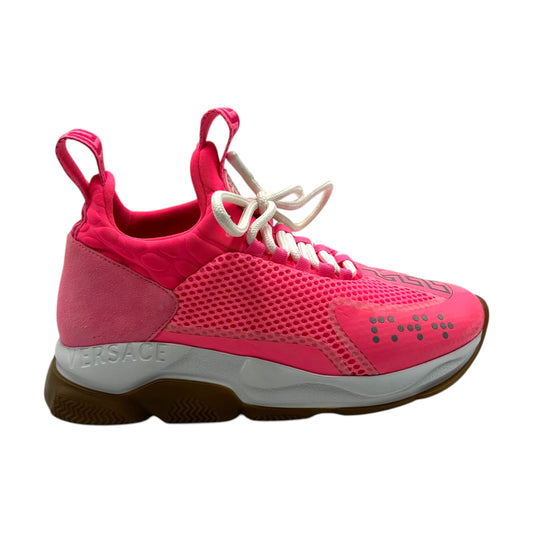 Versace Cross Chainer Mesh Low Top Sneaker