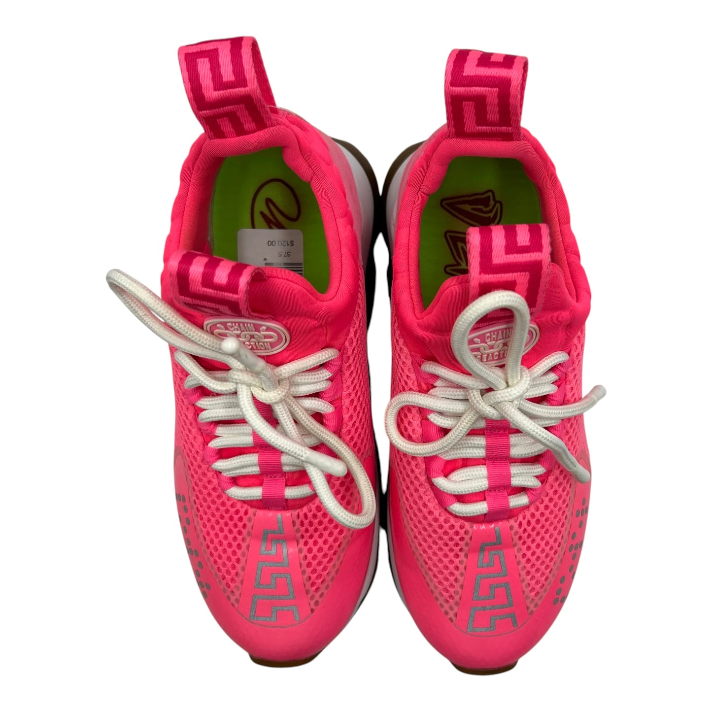 Versace Cross Chainer Mesh Low Top Sneaker