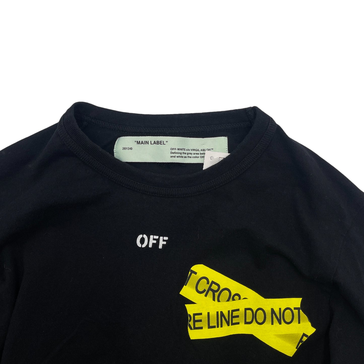 Off-White Firetape Long Sleeve T-Shirt