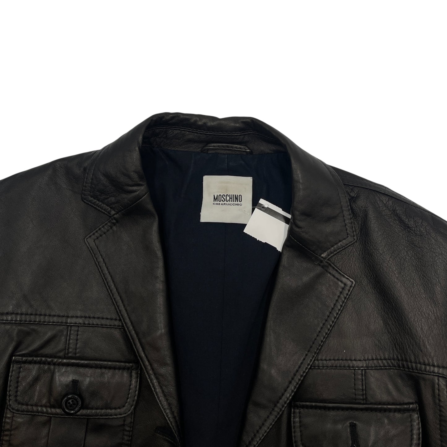 Moschino Cheap and Chic Leather Jacket