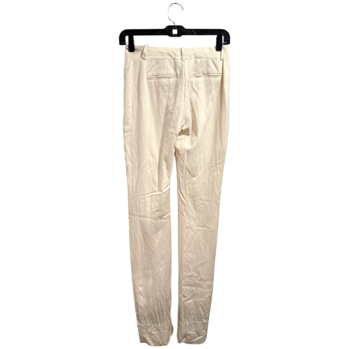 Celine Ecru Wool Trousers