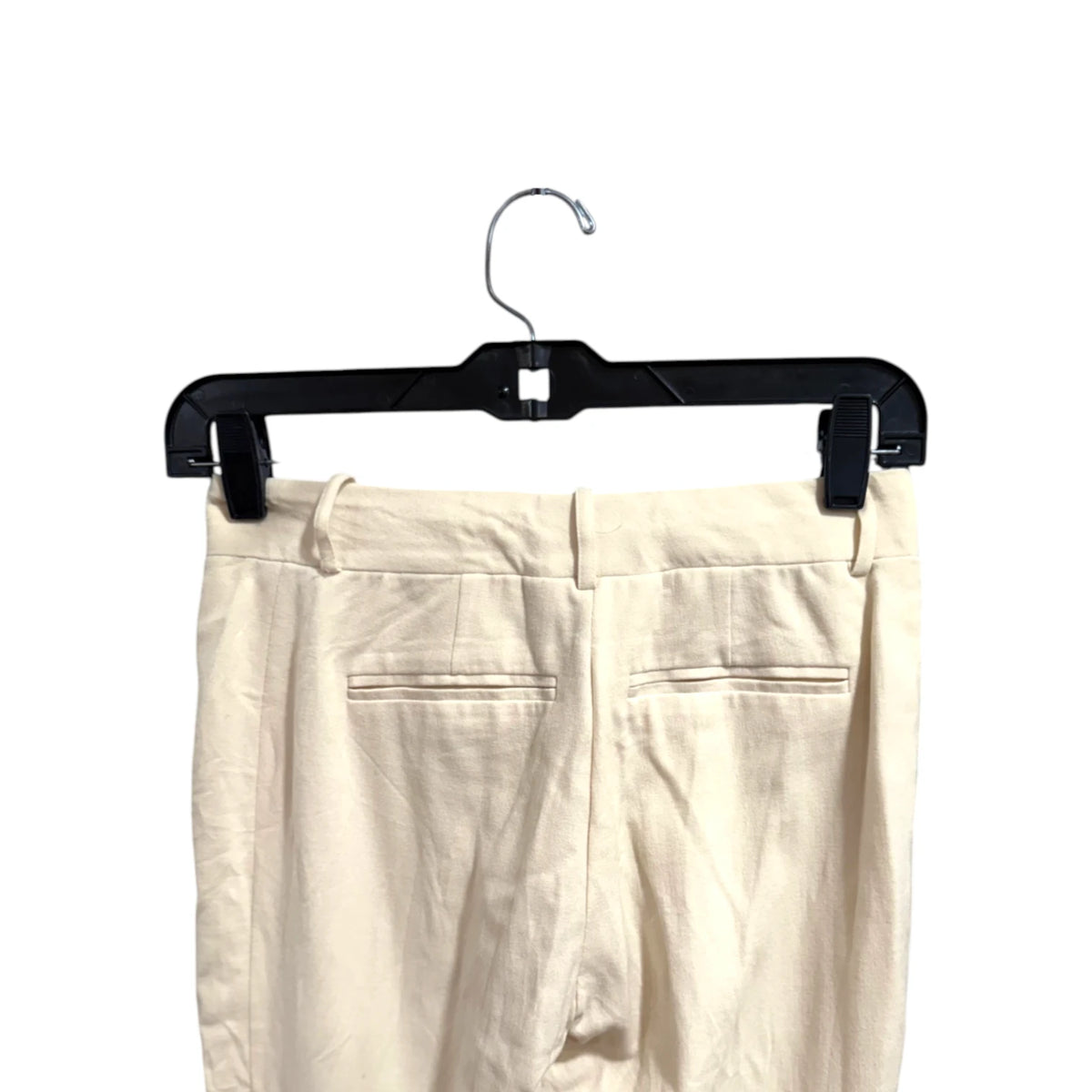 Celine Ecru Wool Trousers