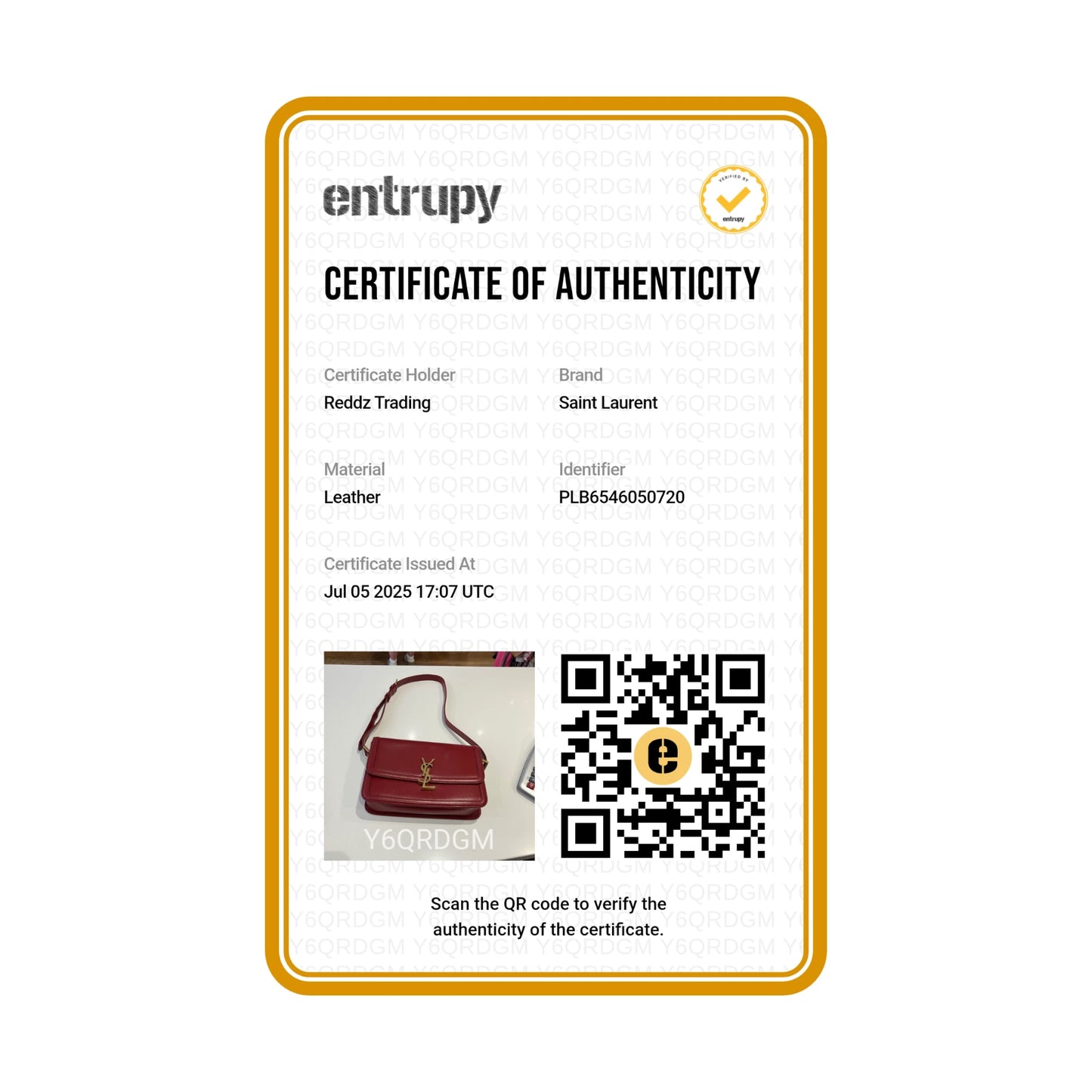 Saint Laurent Solferino Burgundy Medium Satchel