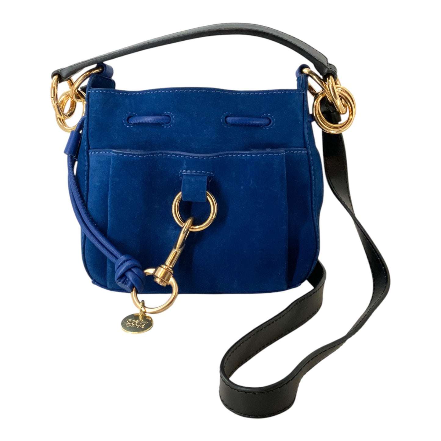 See by Chloe Blue Suede Bag
