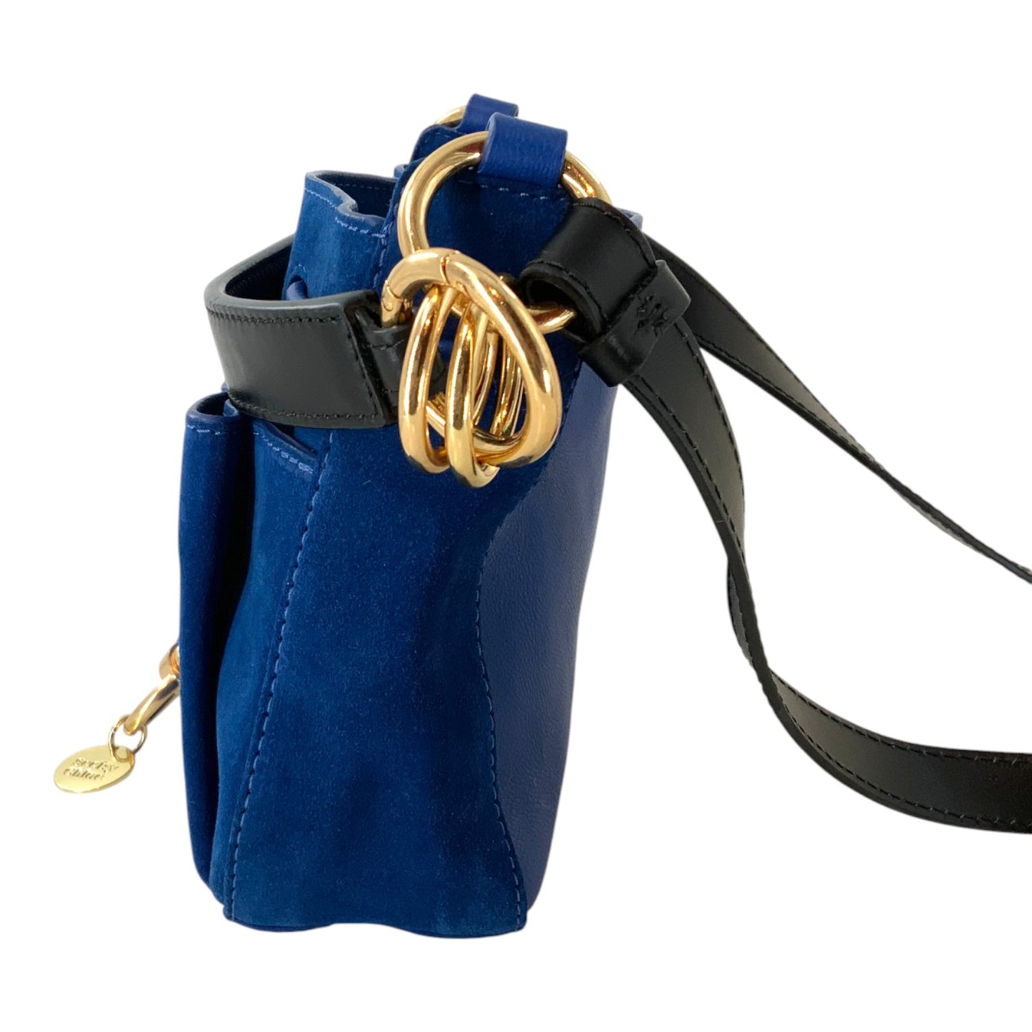 See by Chloe Blue Suede Bag