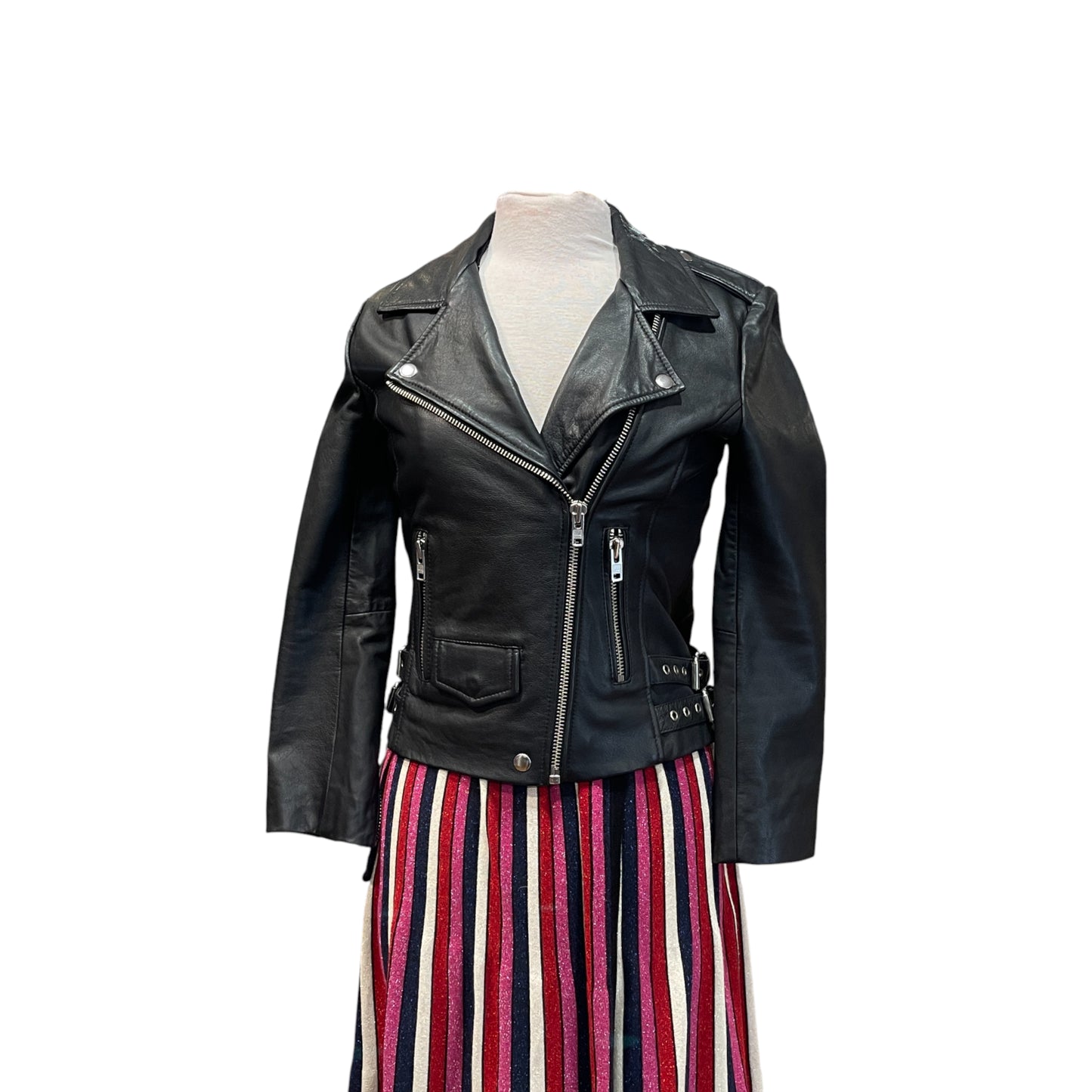 OAK Leather Moto Jacket