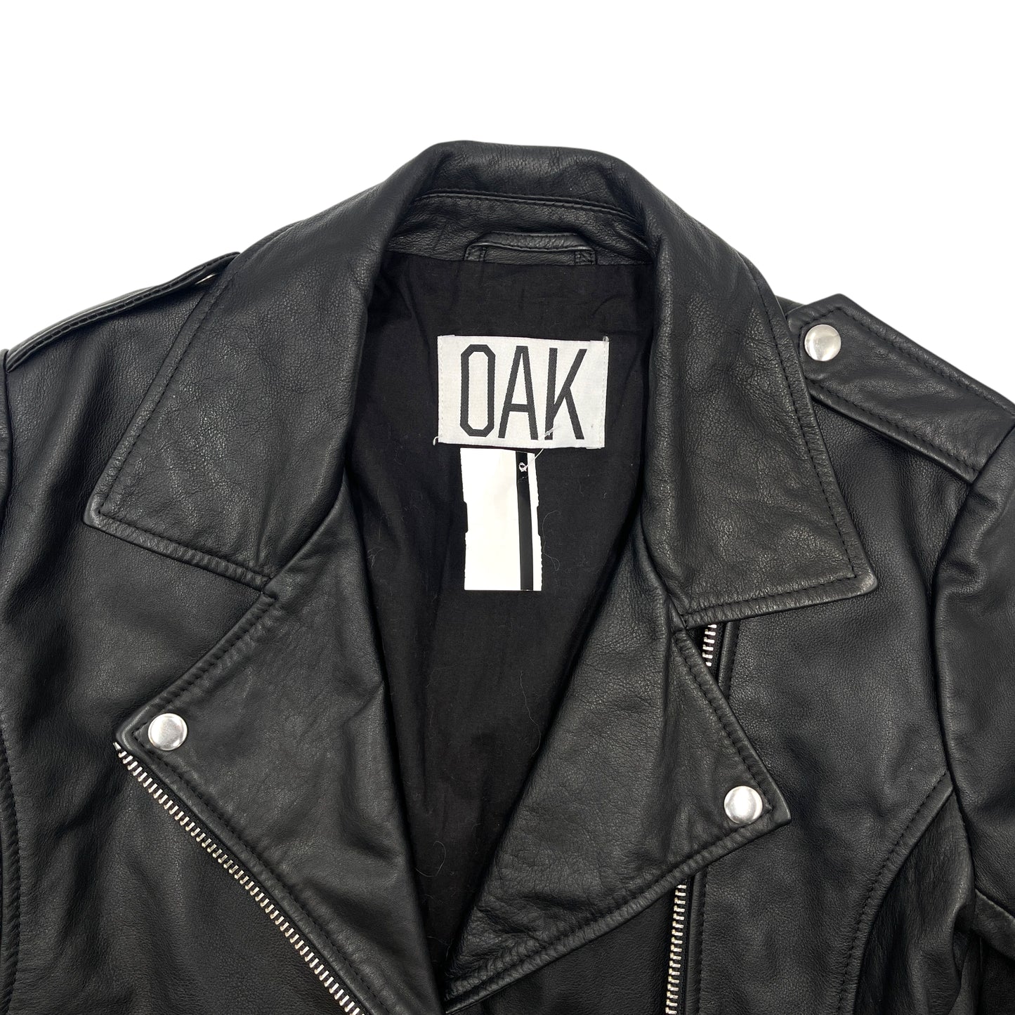 OAK Leather Moto Jacket