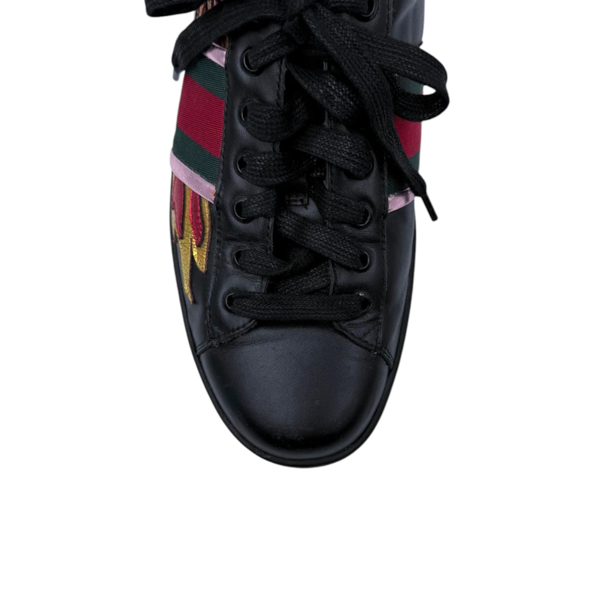 Gucci Ace Flame Low-Top Sneakers