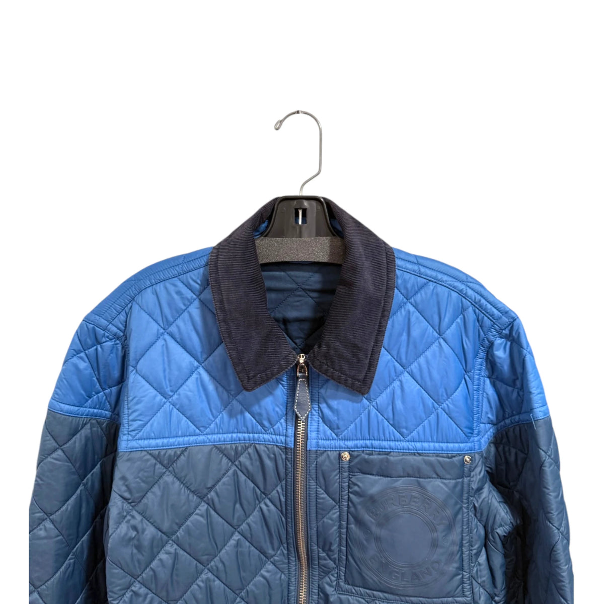 Burberry Two Tone Quilted Panel Jacket