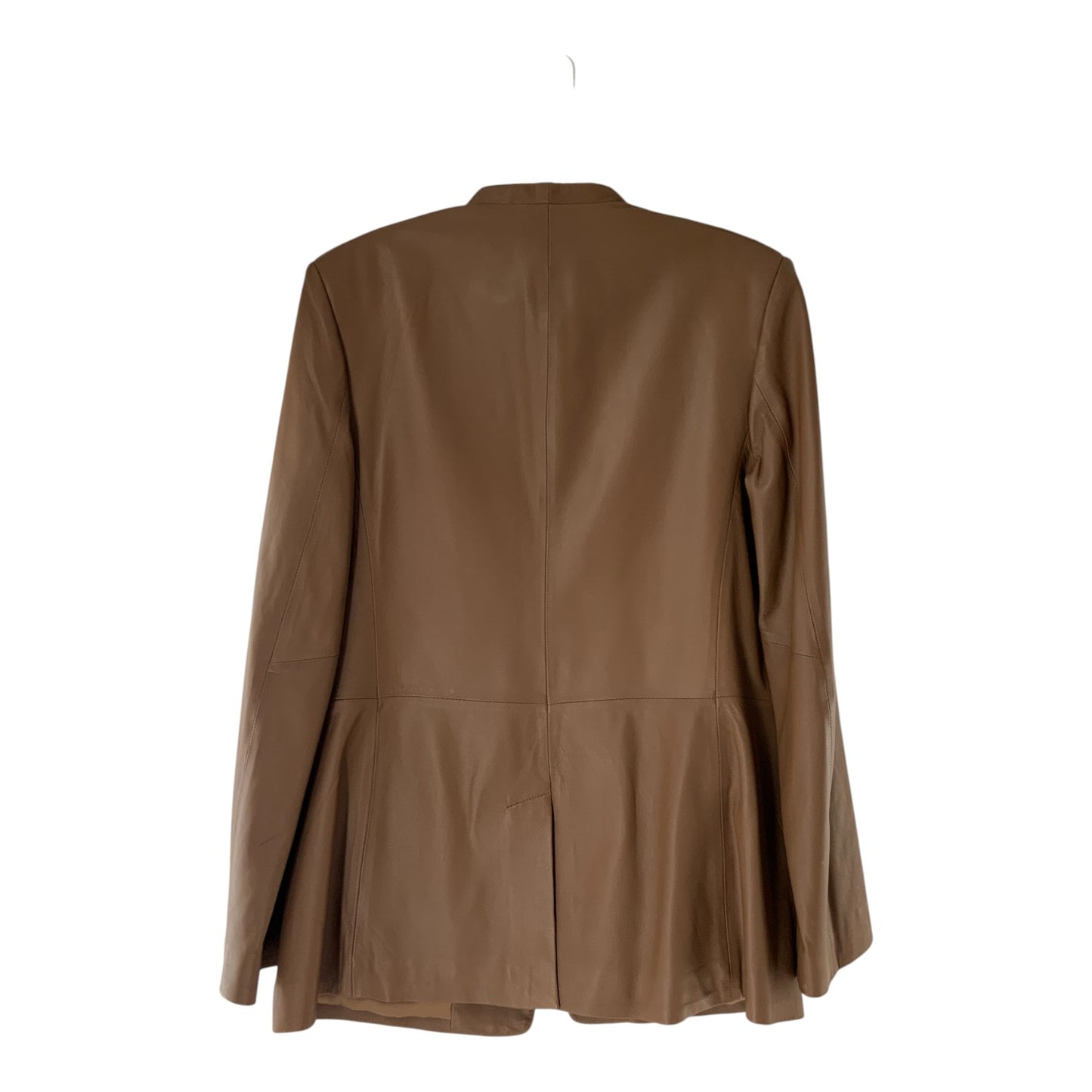 Vince Brown Leather Blazer