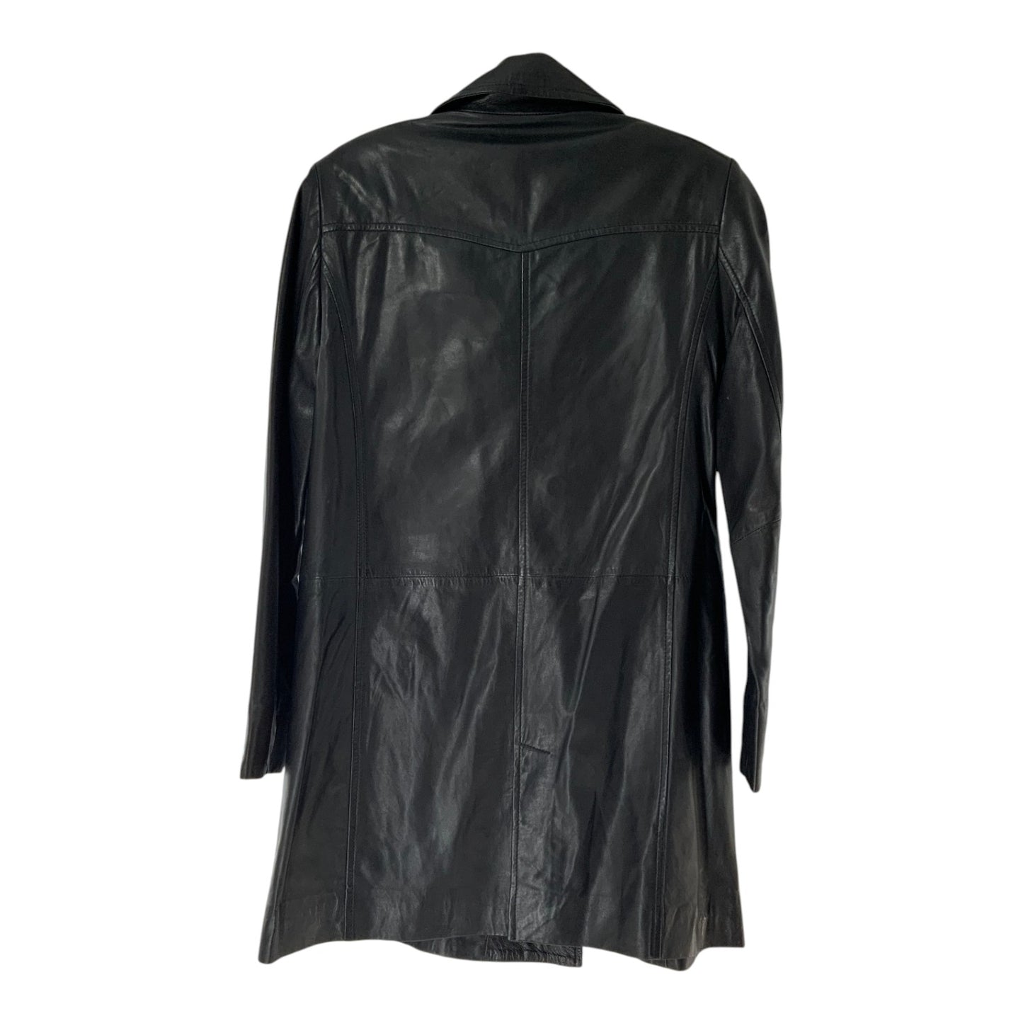 Zadig & Voltaire Button Closure Leather Jacket