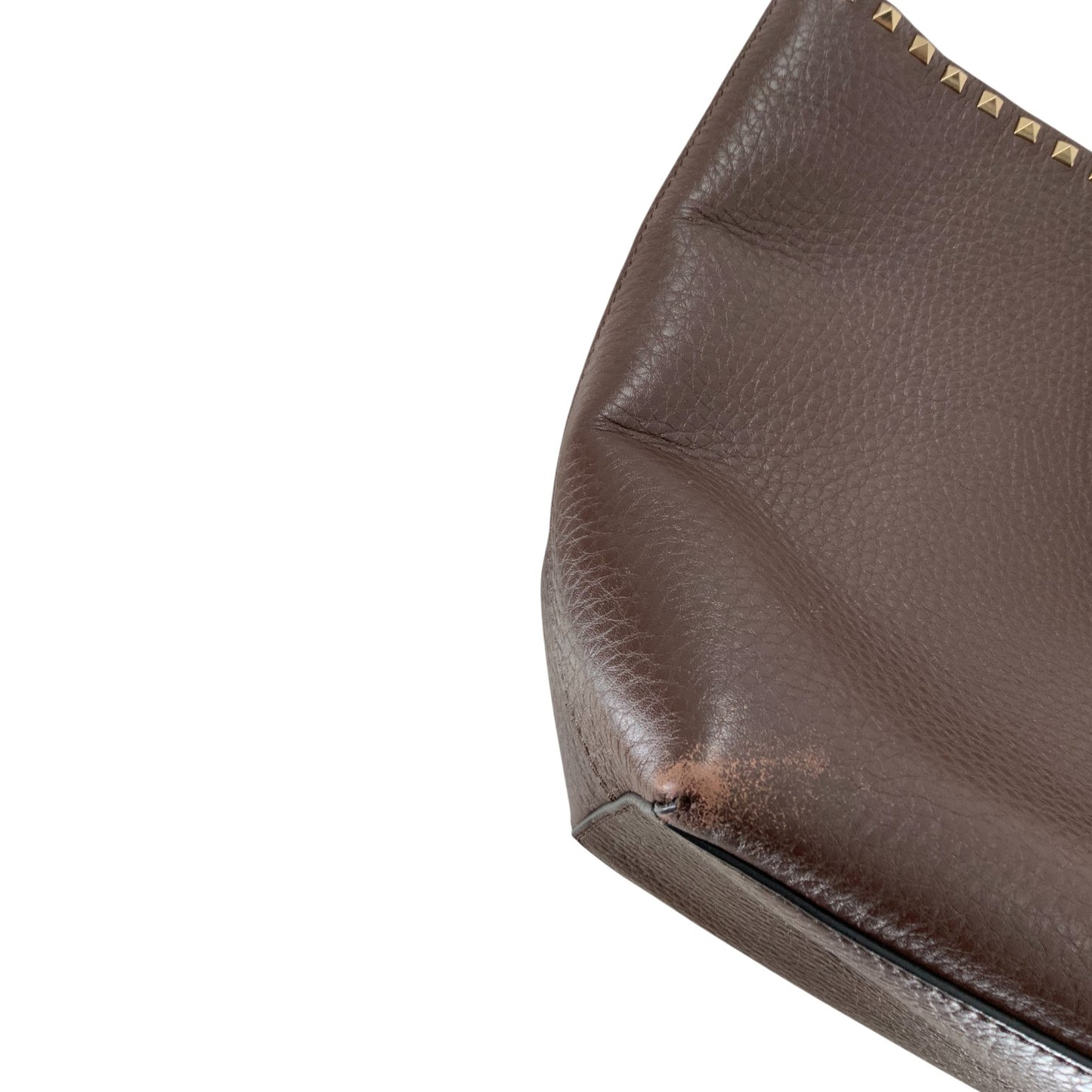 Valentino Garavani Rockstud Grainy Calfskin Tote Bag