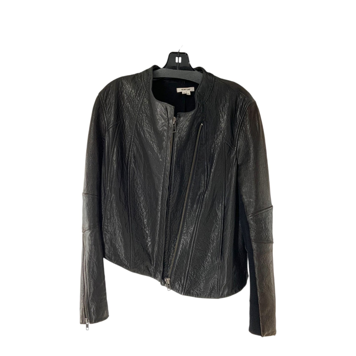 Helmut Lang Black/Brown Leather Jacket