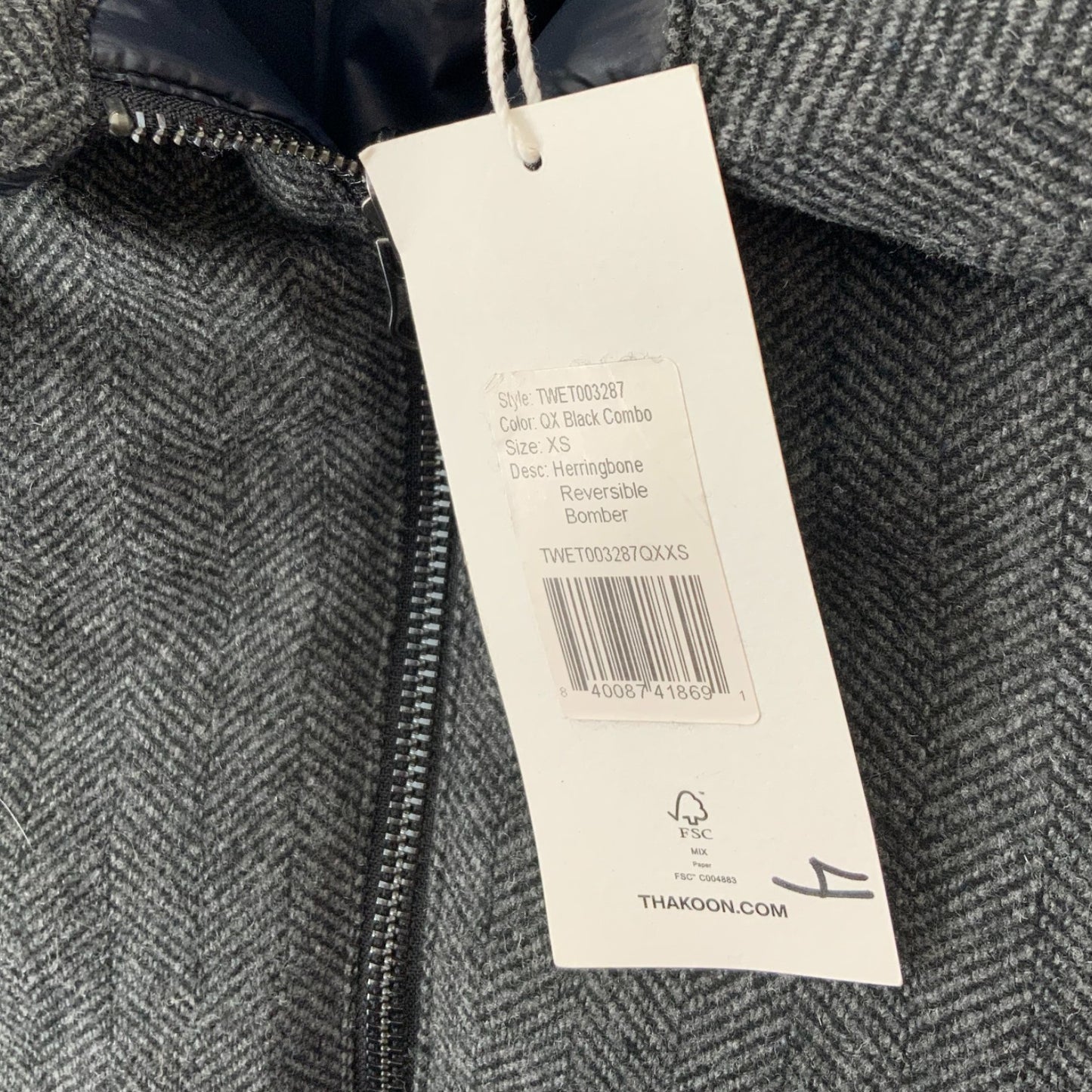 Thakoon Reversible Cropped Bomber Jacket