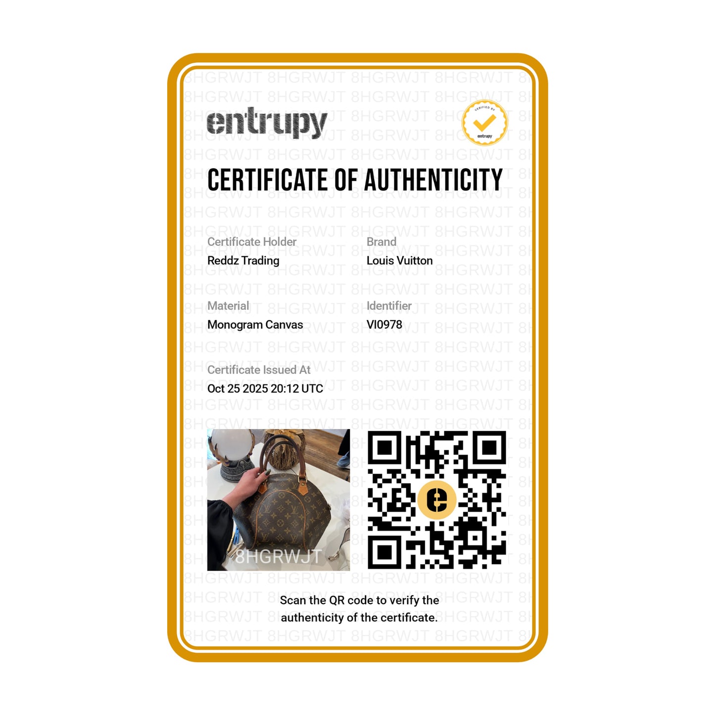 L.V Ellipse PM Handbag