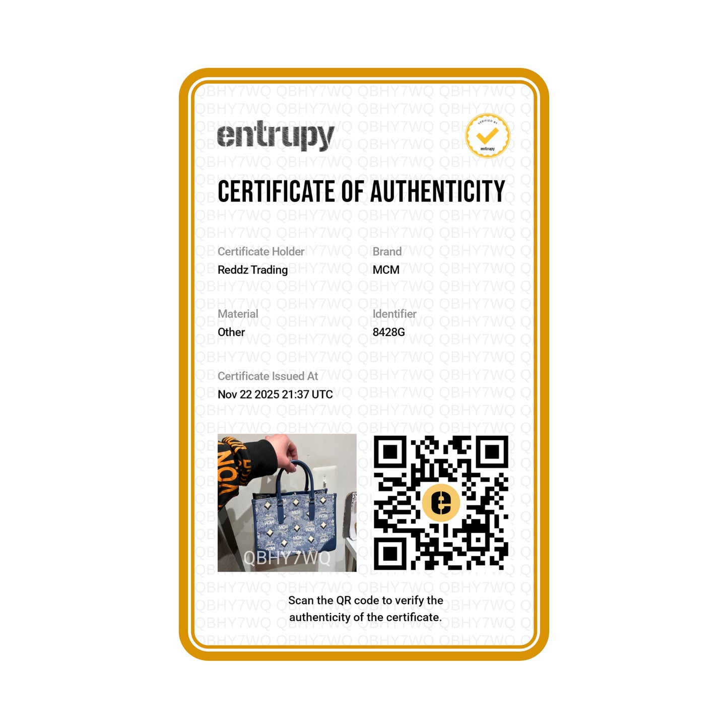 MCM Jacquard Small Tote