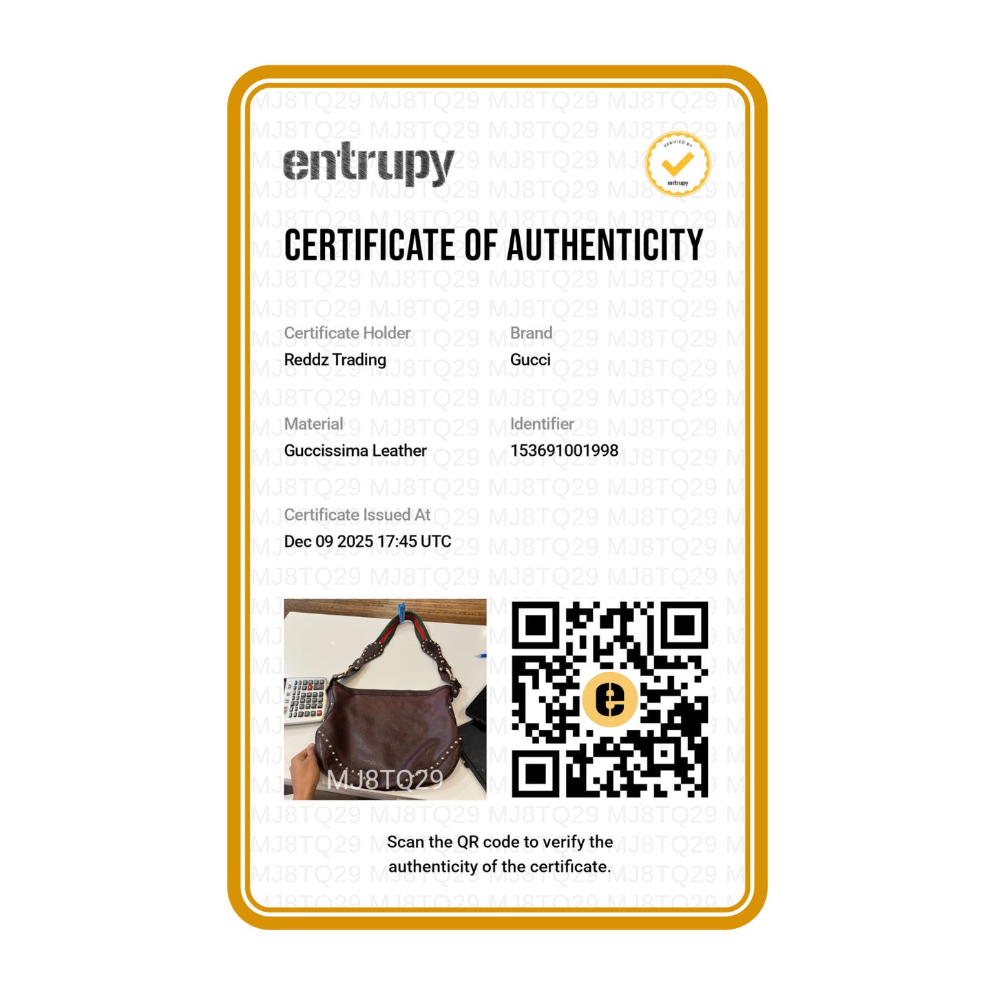 Gucci Guccissima Hobo Bag