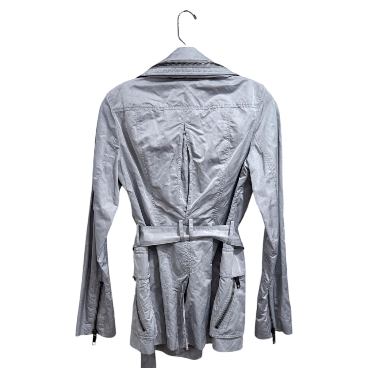Burberry Brit Kerringdale Dove Grey Short Trench Coat