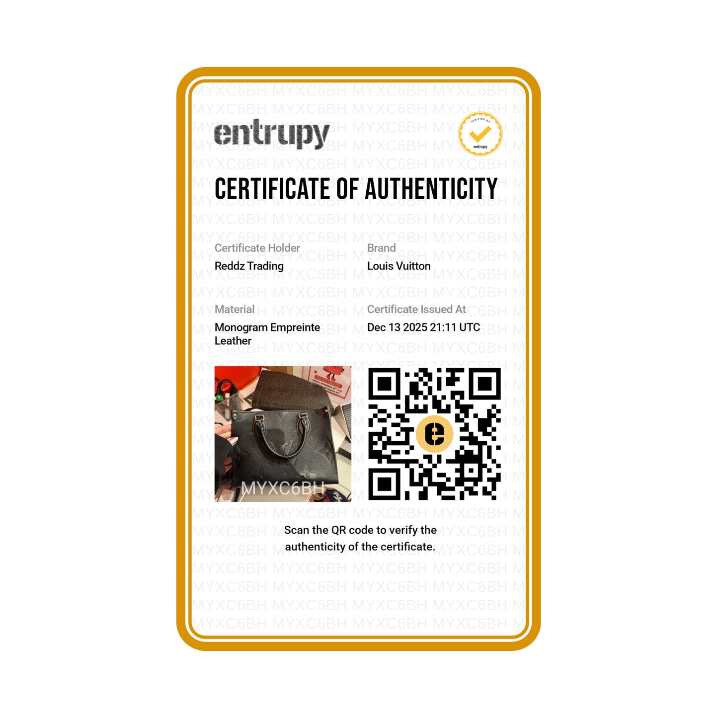 L.V OnTheGo Empreinte PM Tote