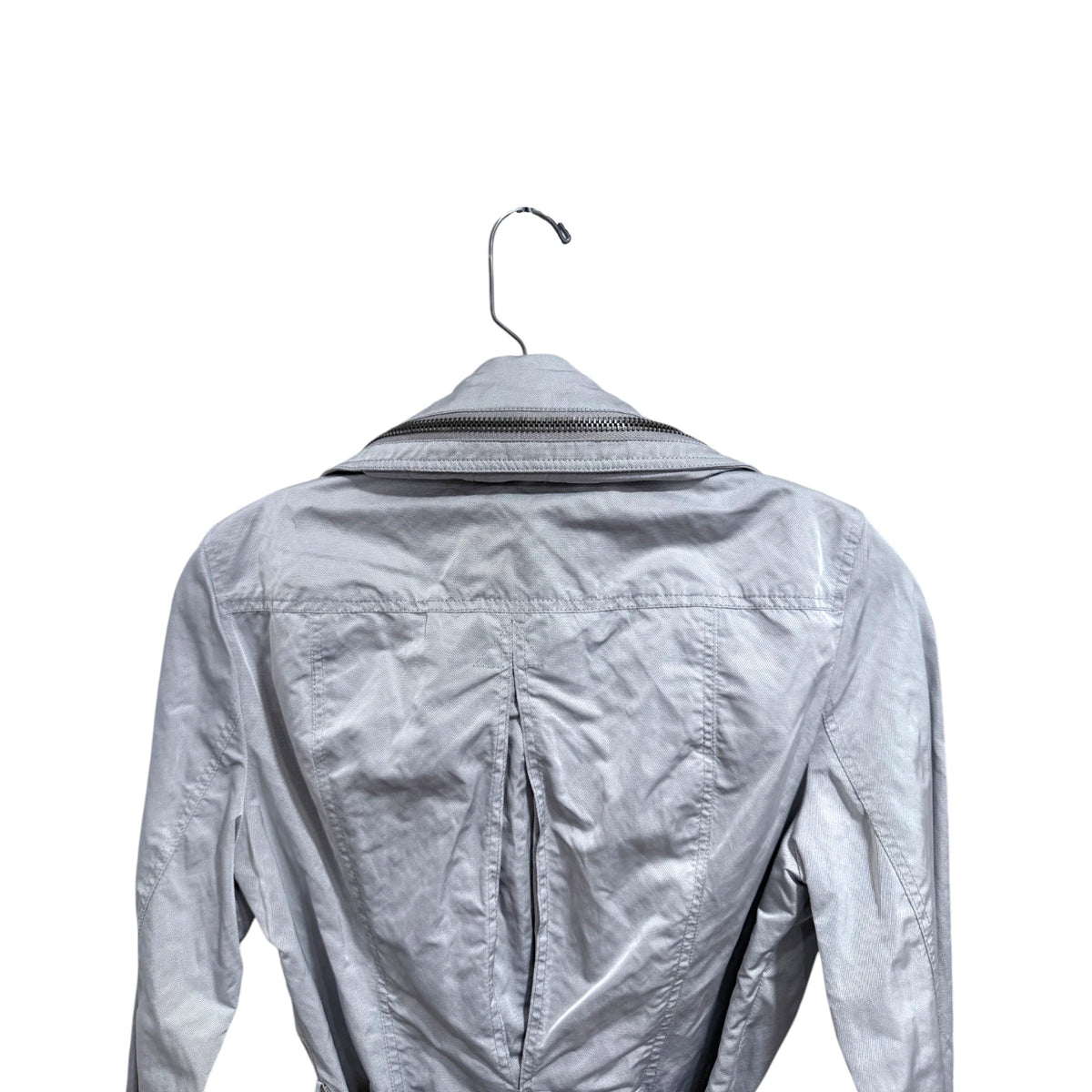 Burberry Brit Kerringdale Dove Grey Short Trench Coat
