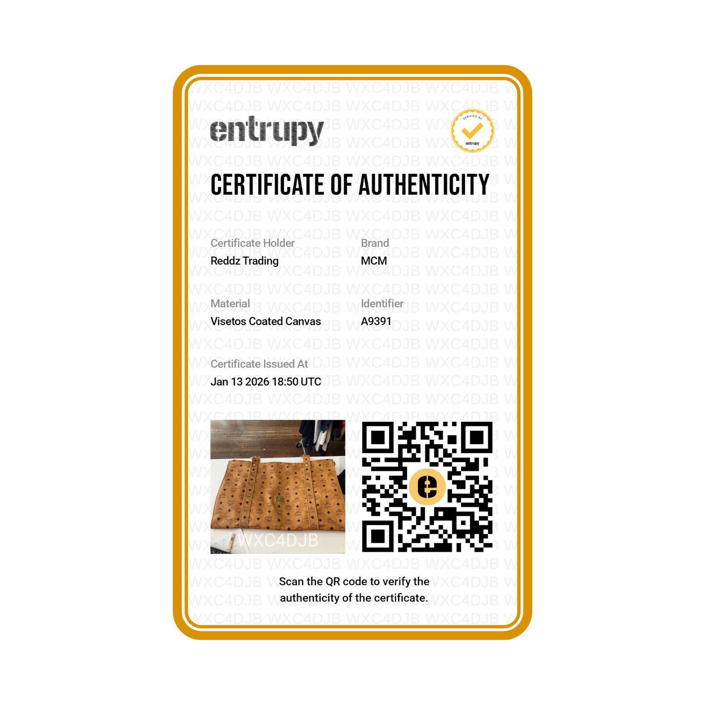 MCM Visetos Large Tote