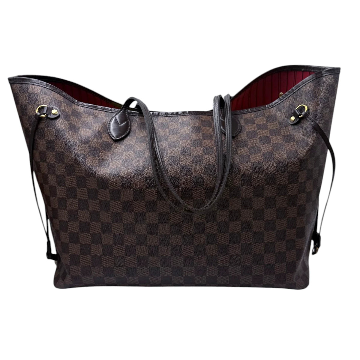 Louis Vuitton Damier Ebene Neo Neverfull GM Tote Bag