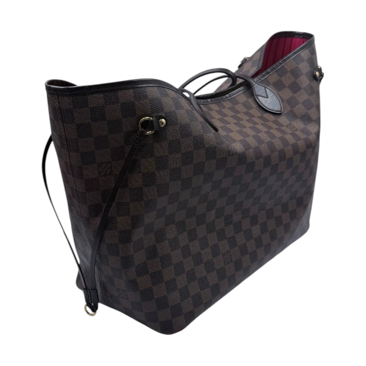 Louis Vuitton Damier Ebene Neo Neverfull GM Tote Bag