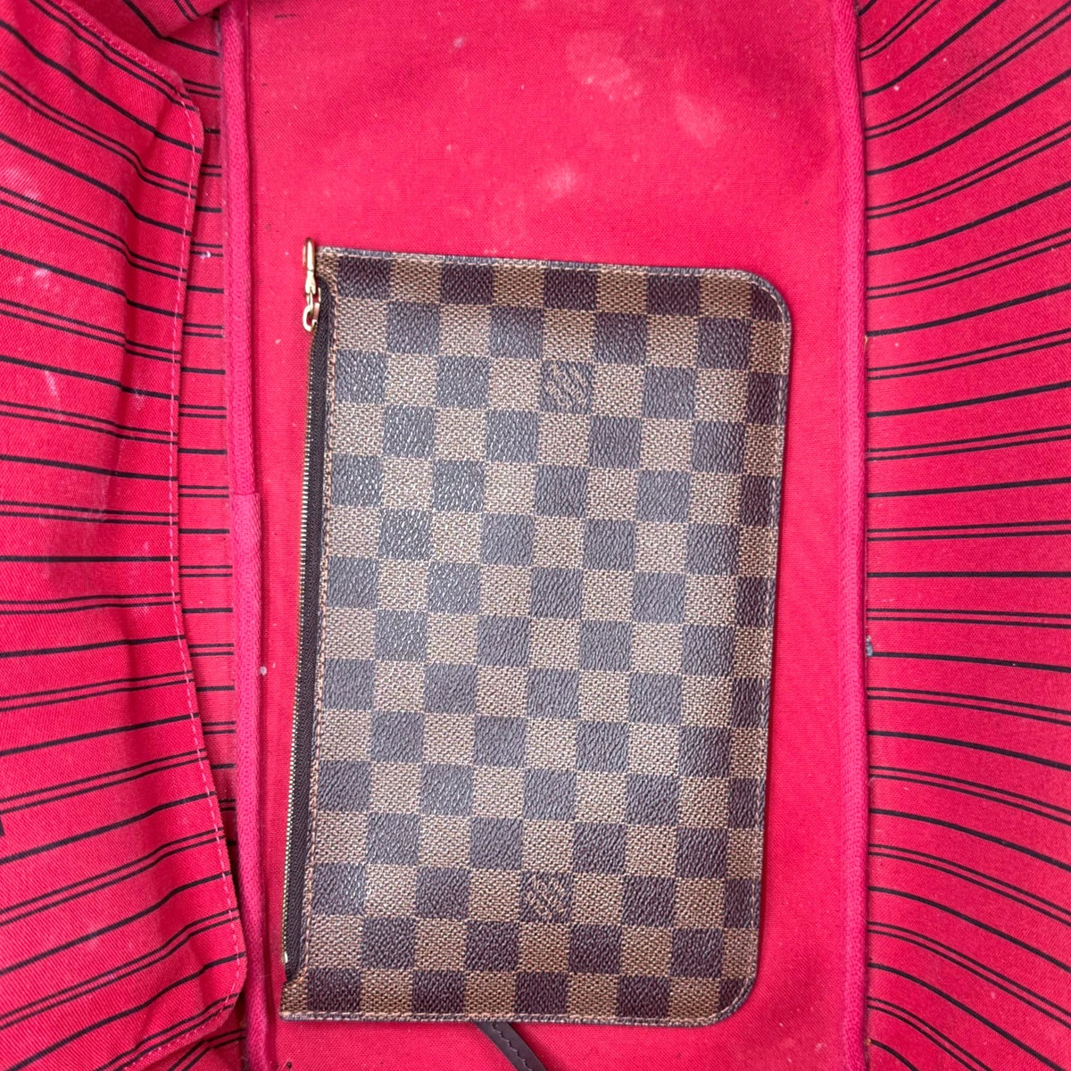 Louis Vuitton Damier Ebene Neo Neverfull GM Tote Bag