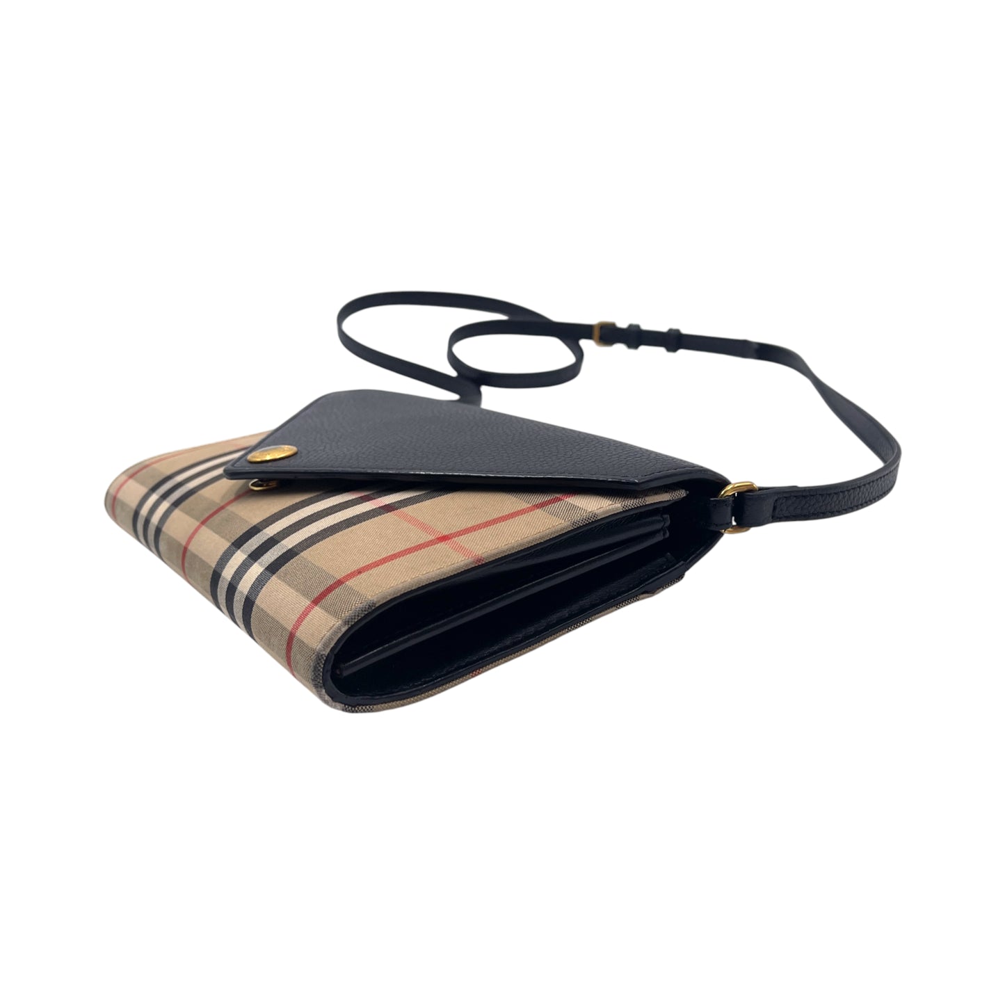 Burberry Hannah Check Wallet Crossbody