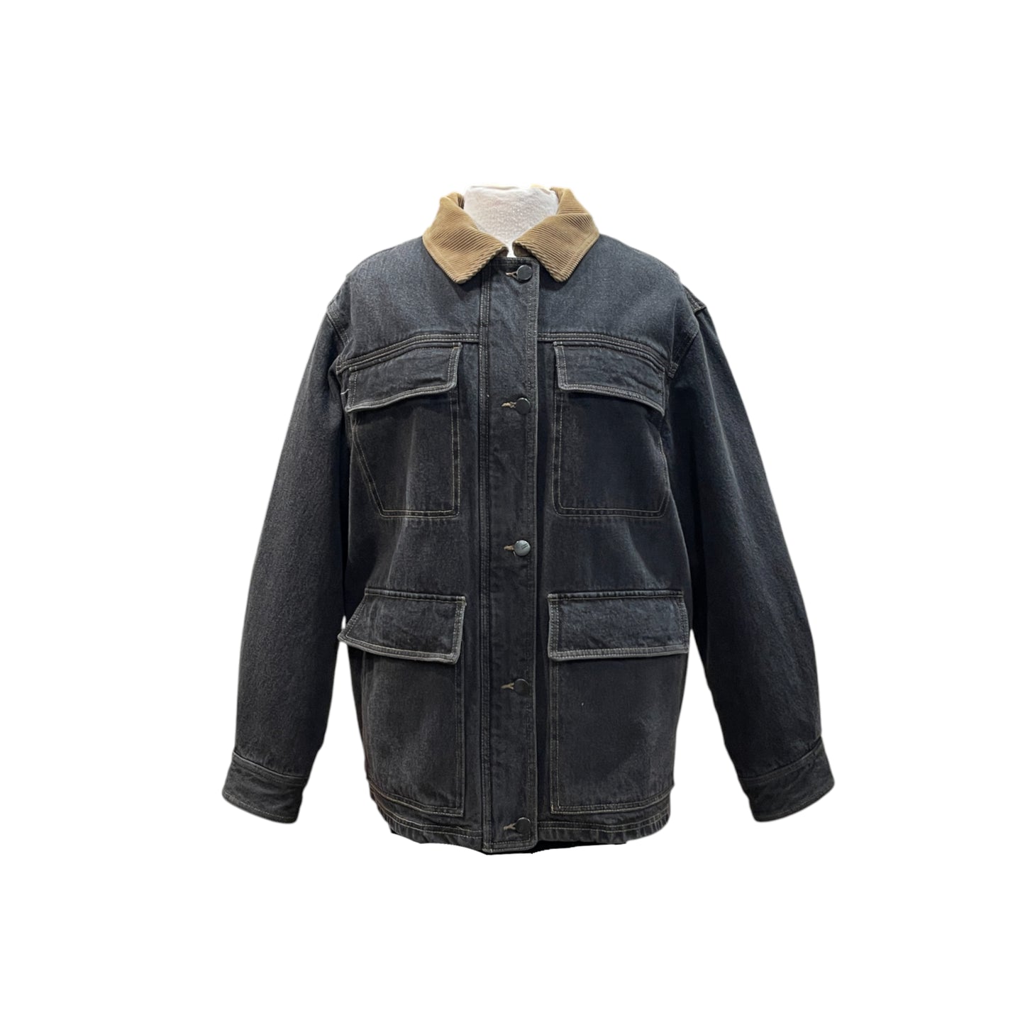 Studio Tomboy Corduroy Denim Grey Jacket