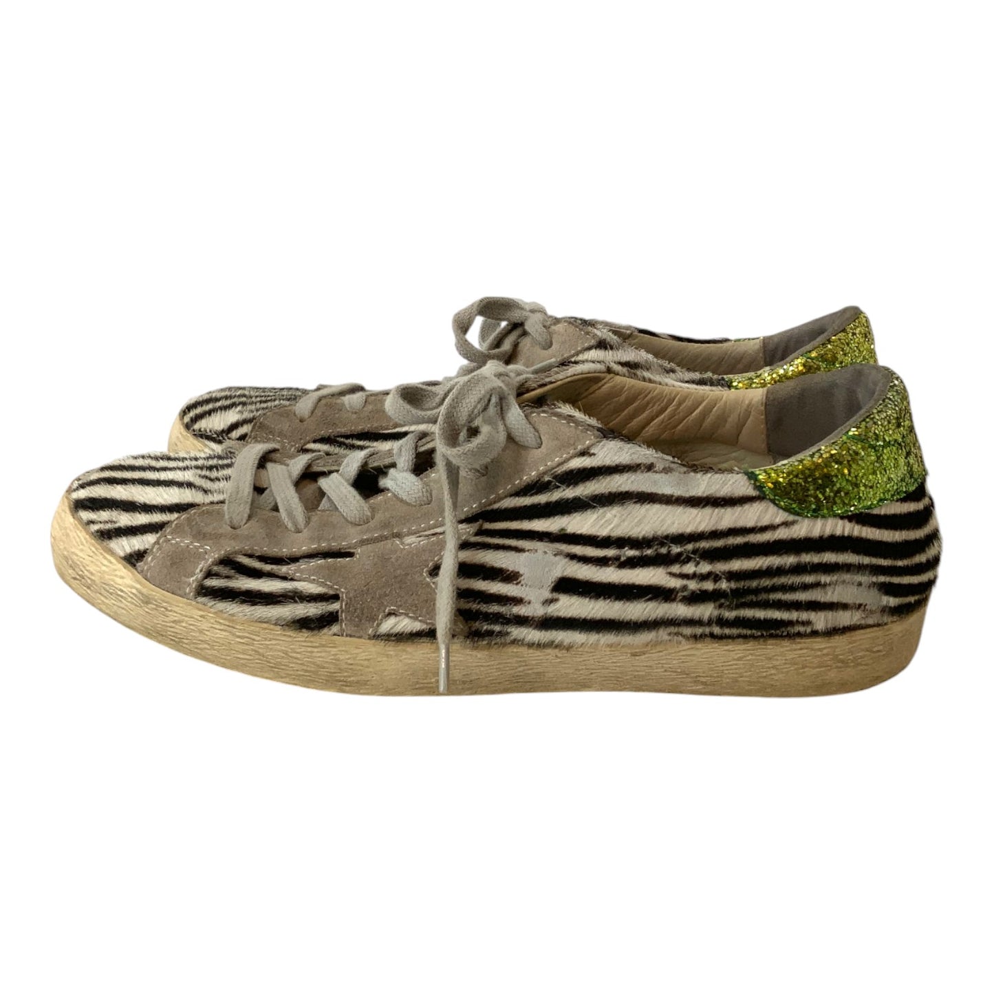 Golden Goose Super-Star Distressed Low-Top Sneakers