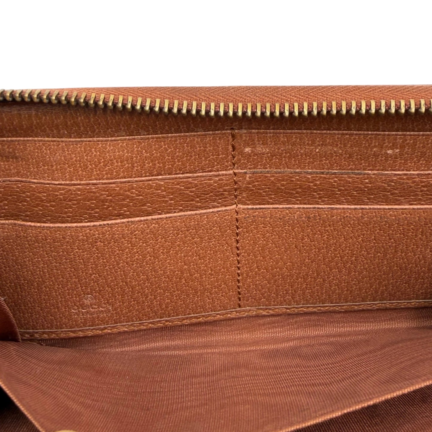 Gucci GG NY Yankees Zip Around Wallet