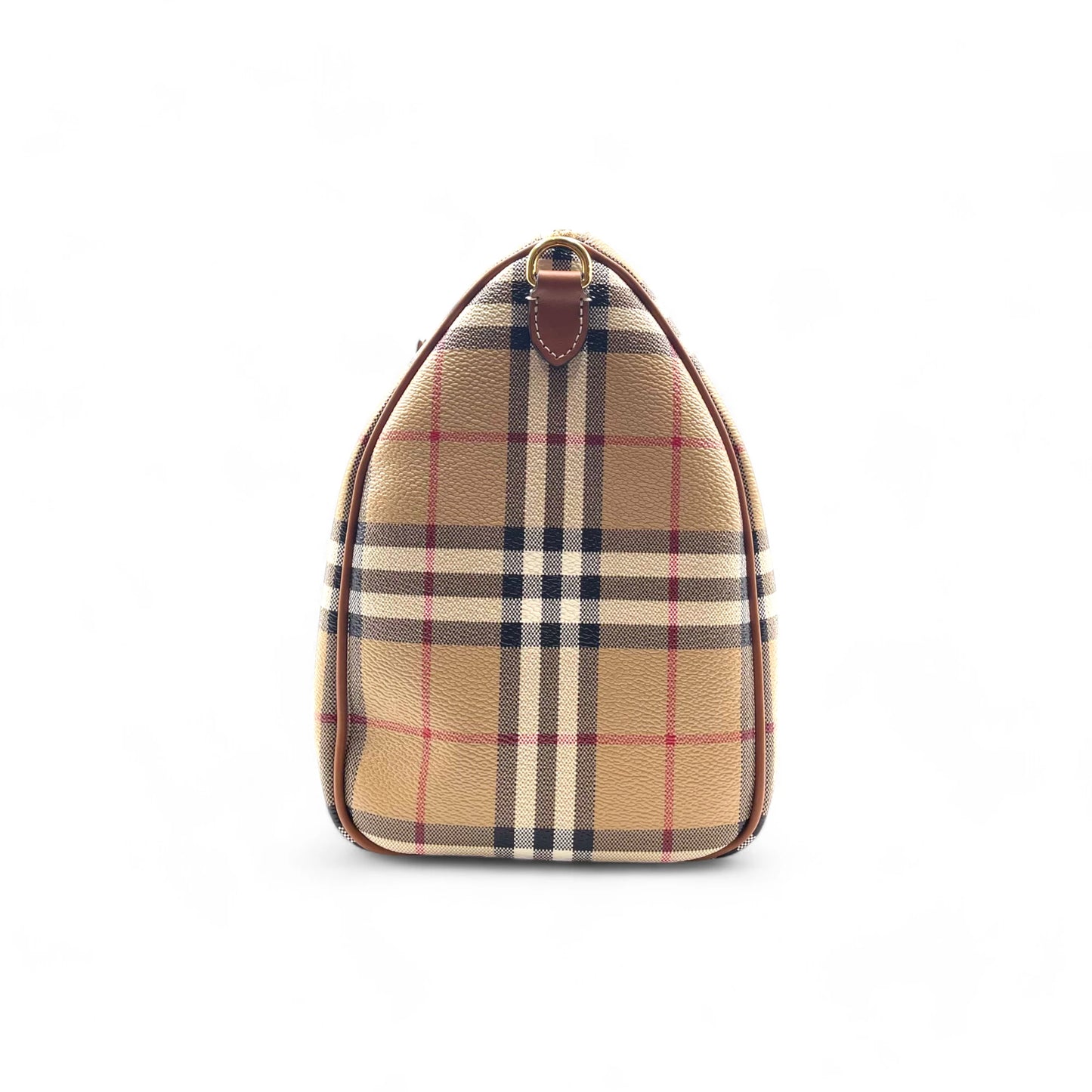 Burberry Top Handle Check Bag