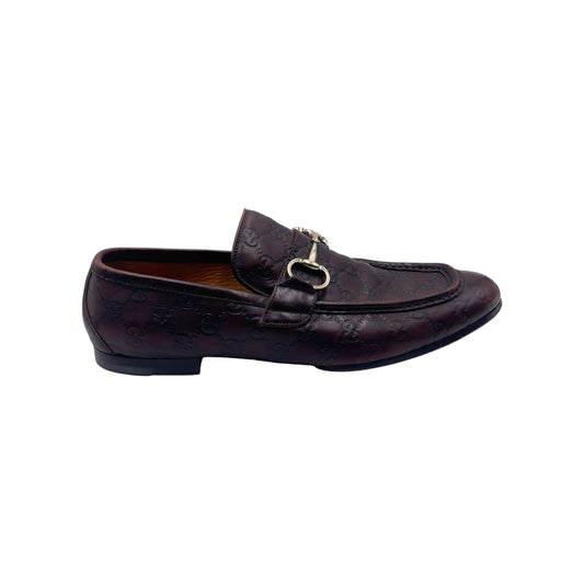 Gucci Guccissima Horsebit Loafers