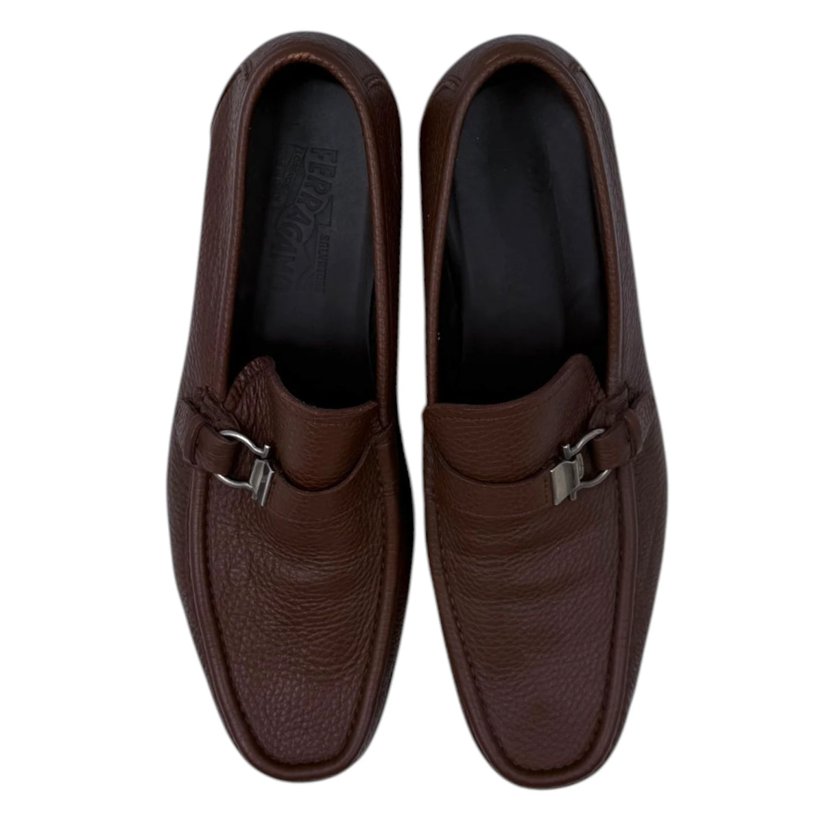 Salvatore Ferregamo Grandioso Gancini Bit Loafers