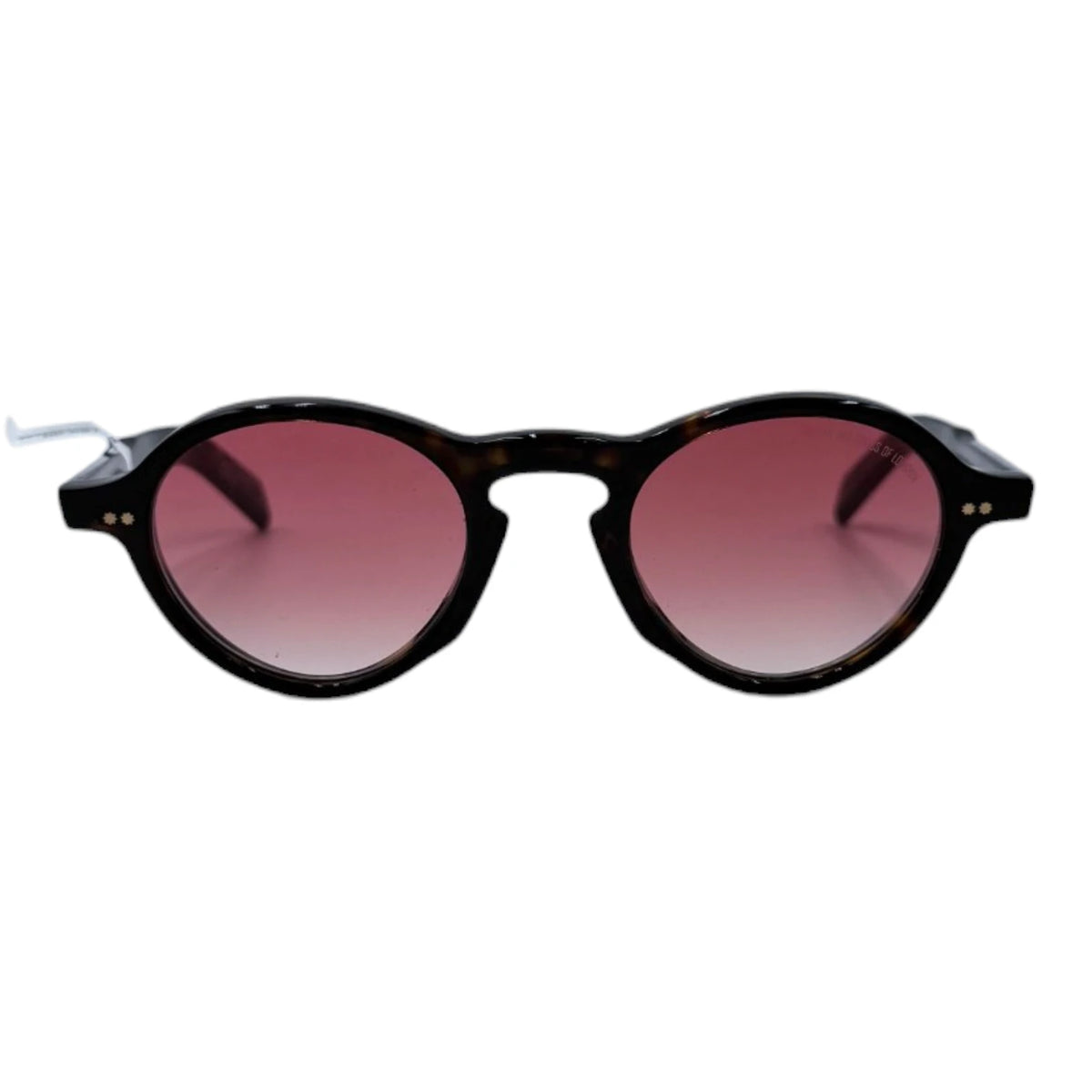 Culter and Gross Havana Round Frame Sunglasses