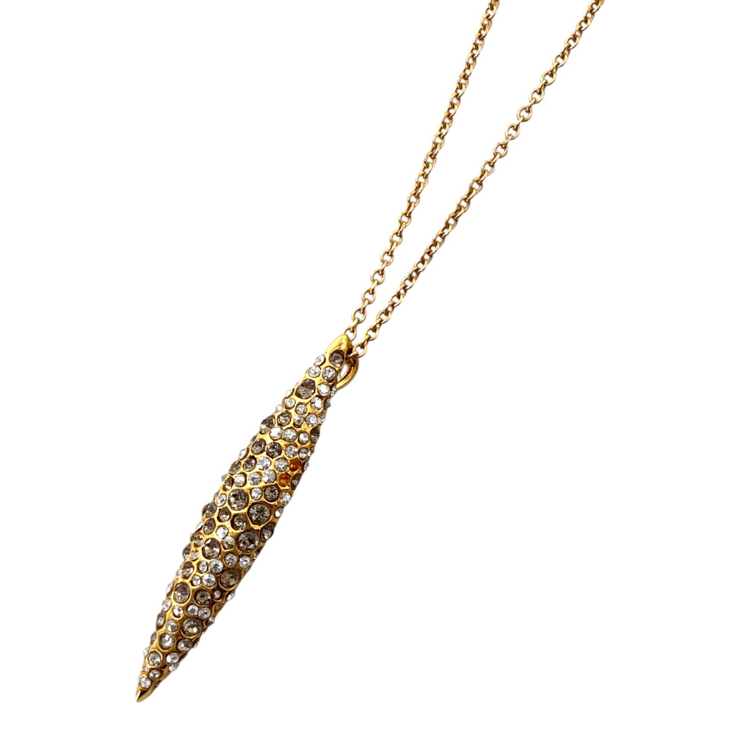 Alexis Bittar Crystal Encrusted Spear Necklace